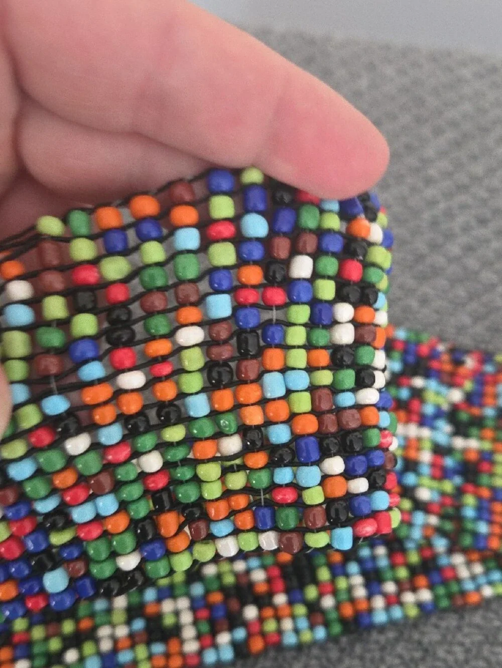 Handmade handcrafted multicolor
